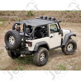 Pocket Island Topper, Black Diamond; 10-18 Jeep Wrangler JK