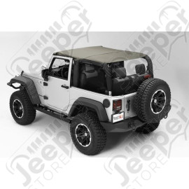 Pocket Island Topper, Khaki Diamond; 10-18 Jeep Wrangler JK