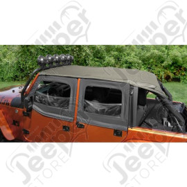 Pocket Island Topper, Khaki; 10-18 Jeep Wrangler JKU