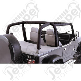 Roll Bar Cover Kit, Full; 92-95 Jeep Wrangler YJ