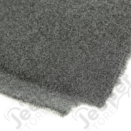 Floor Carpet, Rear Wheelhouse, Left, Black; 03-06 Jeep Wrangler TJ/LJ