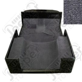 Deluxe Carpet Kit, Gray; 97-06 Jeep Wrangler TJ