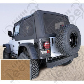 Soft Top, Spice, Tinted Windows; 97-02 Jeep Wrangler TJ