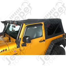 Soft Top, Black Diamond; 10-18 Jeep Wrangler JK