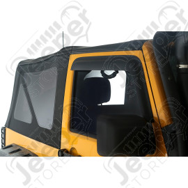 Soft Top, Black Diamond; 10-18 Jeep Wrangler JK