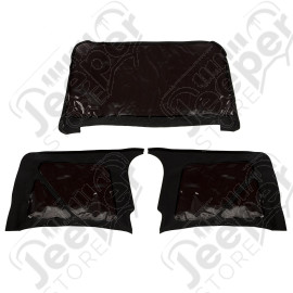 Montana Soft Top, Black Diamond; 97-06 Jeep Wrangler TJ