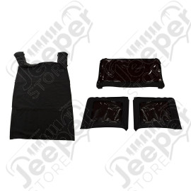 Montana Soft Top, Black Diamond; 10-18 Jeep Wrangler JKU, 4 Door