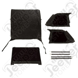 Montana Top, Bowless, Black Diamond; 97-06 TJ