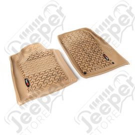 All Terrain Floor Liner Kit, Tan; 11-15 Jeep WK/Dodge Durango
