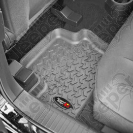 All Terrain Floor Liner, Rear Pair, Gray; 07-17 MK/Dodge Caliber