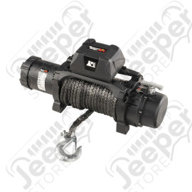 Trekker Winch, 12,500 LBS, Synthetic Rope, IP68 Waterproof, Wireless