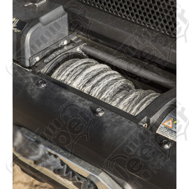 Synthetic Winch Line, Dark Gray, 23/64 inch X 100 feet, Universal