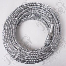Winch Cable, 23/64 Inch x 94 feet, Steel