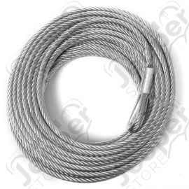 Winch Cable, 3/16 Inch x 50 feet, ATV/UTV