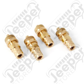 Tire Deflator Kit, Brass