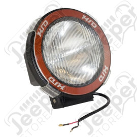 Light Kit, HID, 5 Inch, Round, Black, Composite Housing