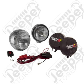 Light Kit, HID, 6 Inch, Round, Stainless Steel Housing, 2 Piece