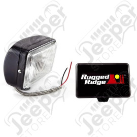 Light Kit, Halogen, 5 Inch x 7 Inch, Black, Steel Housing