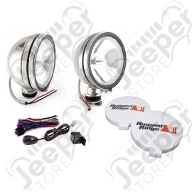 Light Kit, Halogen, 6 Inch, Stainless Steel Housing, 2 Piece