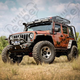 Drakon Wheel, 17X9, Gun Metal, 07-20 Wrangler JK/JL