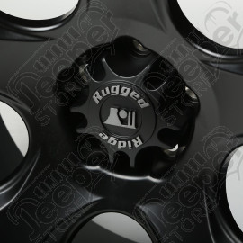 Drakon Wheel, 20X9, BLK Satin; 07-20 Jeep JK/JL/JT