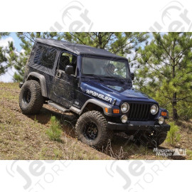 D Window Wheel, 15x10, Black, 5x4.5 Bolt Pattern