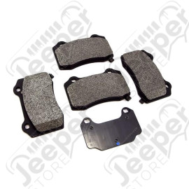 Brake Pad Kit Rear; 06-10 Jeep Grand Cherokee WK