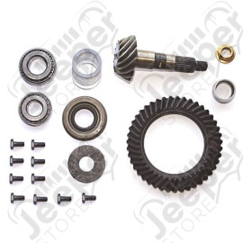 Ring and Pinion, 4.10 Ratio, Front; 72-86 CJ5/CJ6/CJ7/CJ8, for Dana 30