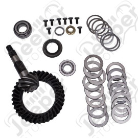 Ring and Pinion, 4.11 Ratio; 87-07 Jeep Wrangler/Cherokee, for Dana 35