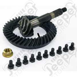 Ring and Pinion, 4.10 Ratio; 03-06 Jeep Wrangler Rubicon, for Dana 44