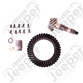 Ring and Pinion, 3.73 Ratio, Rear, Trac Lok; 03-06 Wrangler, Dana 44