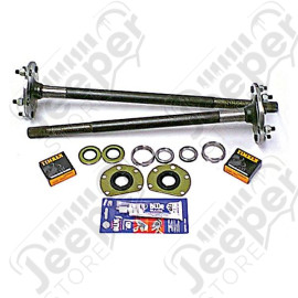 Axle Shaft Kit, 1 Piece, Wide Track; 82-86 CJ7/CJ8 Scrambler, AMC 20