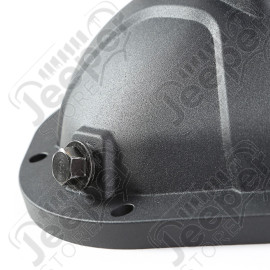 Boulder Aluminum Differential Cover, Black, for Dana 44
