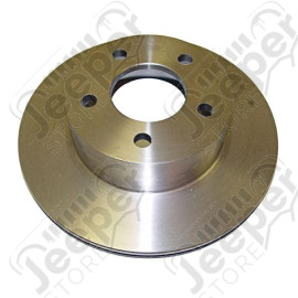 Brake Rotor, Front; 84-89 Jeep Wrangler YJ/Cherokee XJ