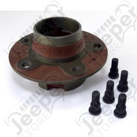 Axle Hub Assembly, Front, Right Hand Threaded Studs; 41-68 Willys/Ford