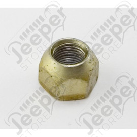 Wheel Lug Nut, Left Hand Thread; 41-46 Ford GPW/Willys MB/CJ2A