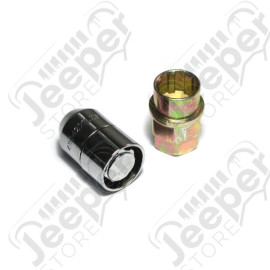 Wheel Lug Nut Lock for Rugged Ridge Tire Carrier