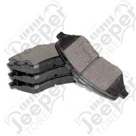 Brake Pad Kit, Rear; 09-12 Jeep Compass/Patriot MK