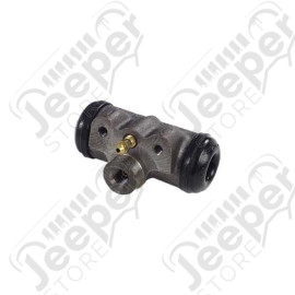 Drum Brake Wheel Cylinder, Rear, 1 Inch Bore; 55-64 Jeep DJ-3A
