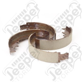 Drum Brake Shoe Kit; 66-71 Jeep CJ