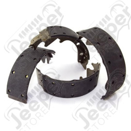 Drum Brake Shoe Kit, Front; 82-84 Willys DJ