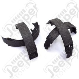Drum Brake Shoe Kit, Rear; 91-01 Jeep Cherokee XJ