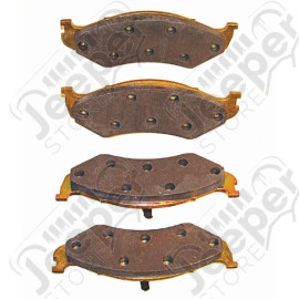 Brake Pad Kit, Front; 74-91 Jeep Cherokee/Grand Wagoneer SJ