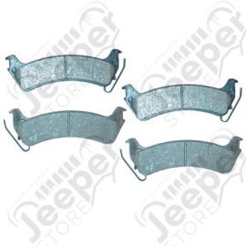 Brake Pad Kit, Front; 02-07 Jeep Liberty KJ