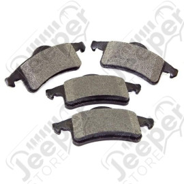 Brake Pad Kit, Rear, Titanium; 99-04 Jeep Grand Cherokee WJ