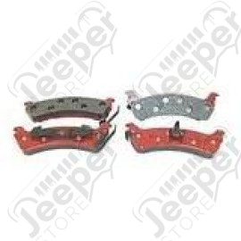 Brake Pad Kit, Rear, Titanium; 95-98 Jeep Grand Cherokee ZJ