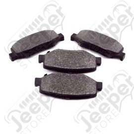 Brake Pad Kit, Rear; 07-18 Jeep Liberty KK/Wrangler JK