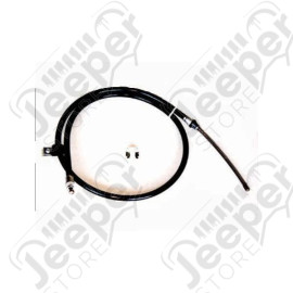 Parking Brake Cable, Rear, Right, 11 In Drum; 76-86 Jeep CJ5/CJ7