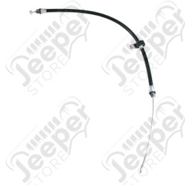 Parking Brake Cable, Rear, Left; 93-98 Jeep Grand Cherokee