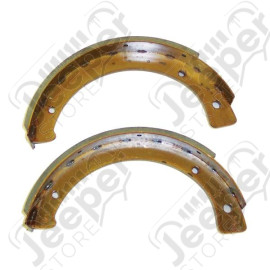 Parking Brake Shoe Kit; 41-71 Willys/Ford GPW/Jeep CJ